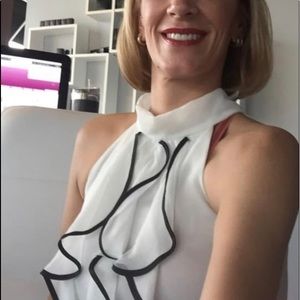 (Iz Byer) tuxedo shirt.